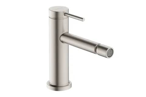 Змішувач Tecturis S для біде, Stainless Steel Optic (73201800)