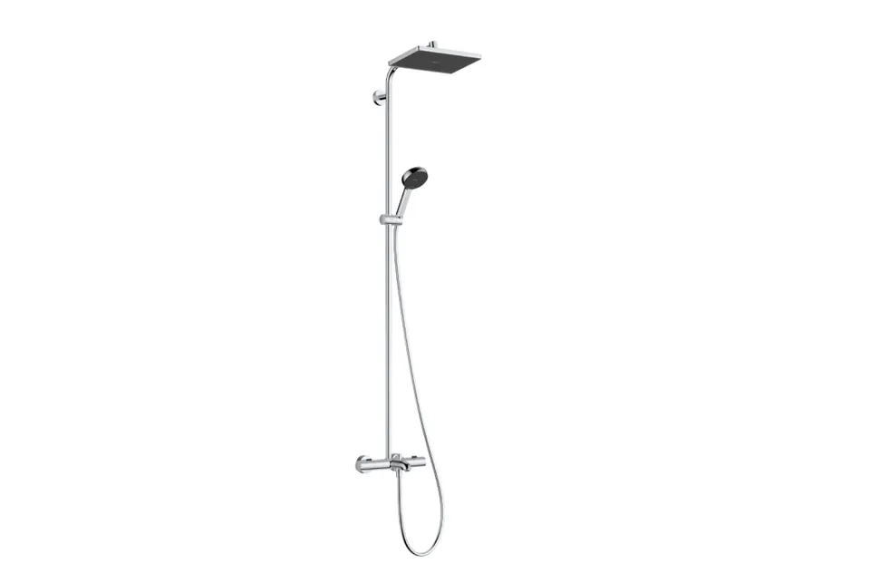 Душова система Activera Q 290/180 1jet EcoSmart Ecostat Fine з термостатом для ванни, Chrome (28753000)