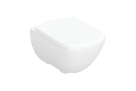 Унітаз підвісний прямокутний MODO RIMFREE + сидіння дюропластове s/c ((502.827.00.1)