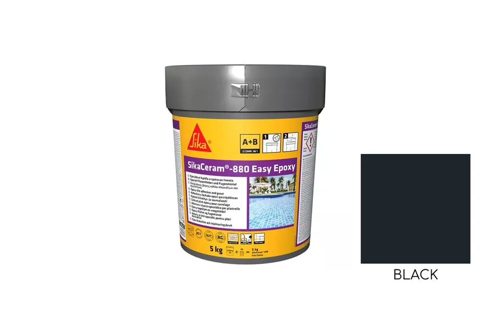 SikaCeram-880 Easy Epoxy(AB) 2к Епоксидна затирка, jura beige 5кг