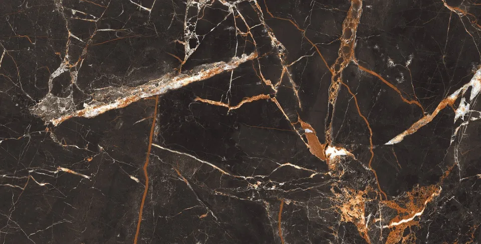 GOLDEN MARQUINA GRANDE HIGH GLOSSY DARK L 60х120 (плитка для підлоги і стін) — фото 3
