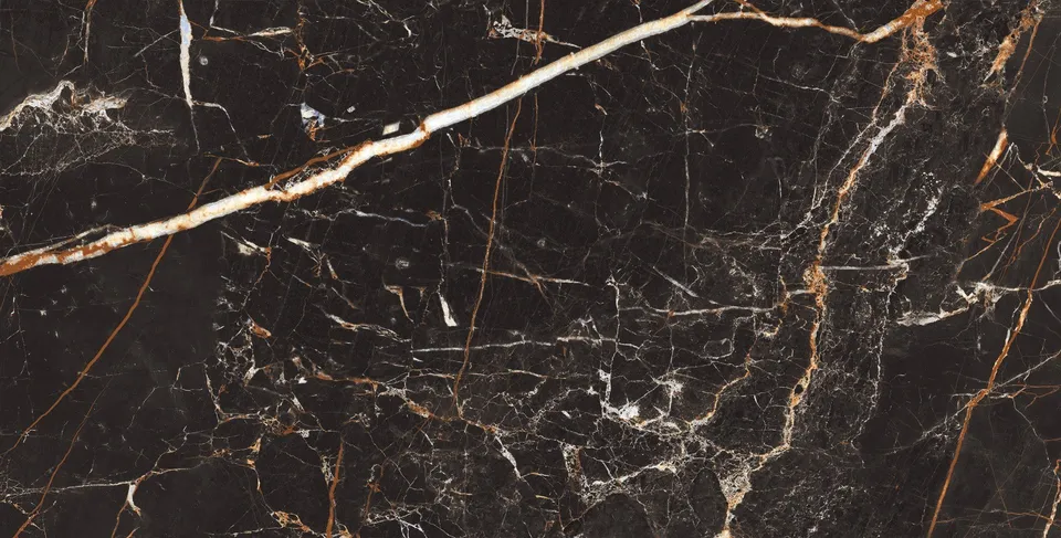 GOLDEN MARQUINA GRANDE HIGH GLOSSY DARK L 60х120 (плитка для підлоги і стін) — фото 5