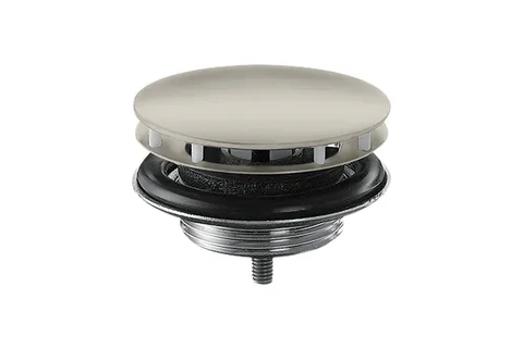 Донний клапан з фіксованою кришкою Axor для умивальників, Stainless Steel Optic 51301800