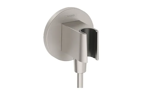 Шлангове під'єднання FixFit Porter S з тримачем, Stainless Steel Optic (26888800)