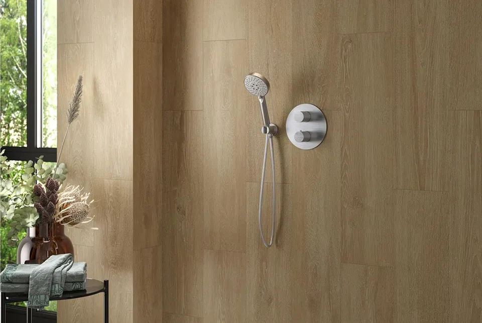 JOY, Ручний душ із перемикачем з 5 функціями, brushed steel (100367755) — фото 2