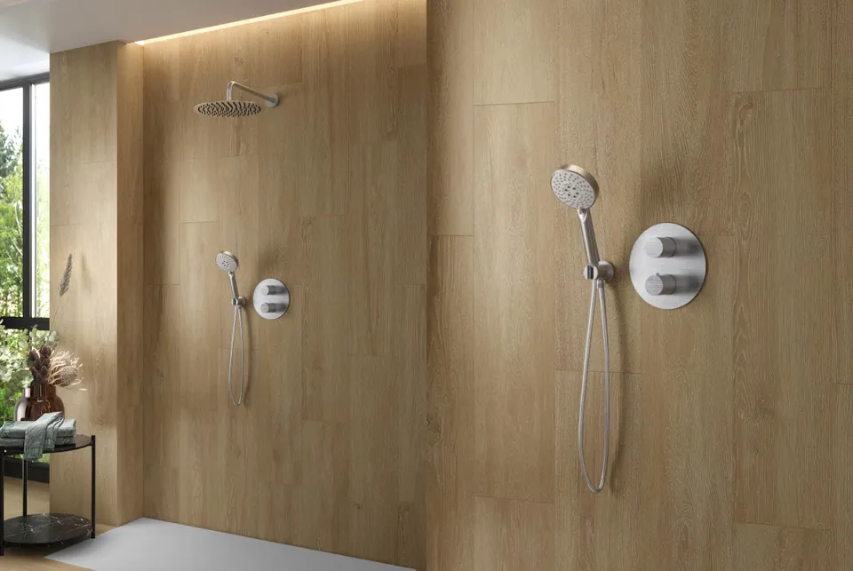 JOY, Ручний душ із перемикачем з 5 функціями, brushed steel (100367755) — фото 3