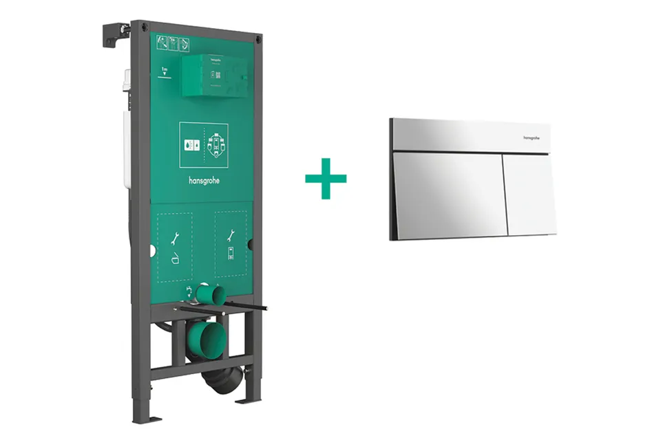 Комплект Інсталяційна система iFrame Universal + Клавіша iFrame Element E Chrome (99003000)