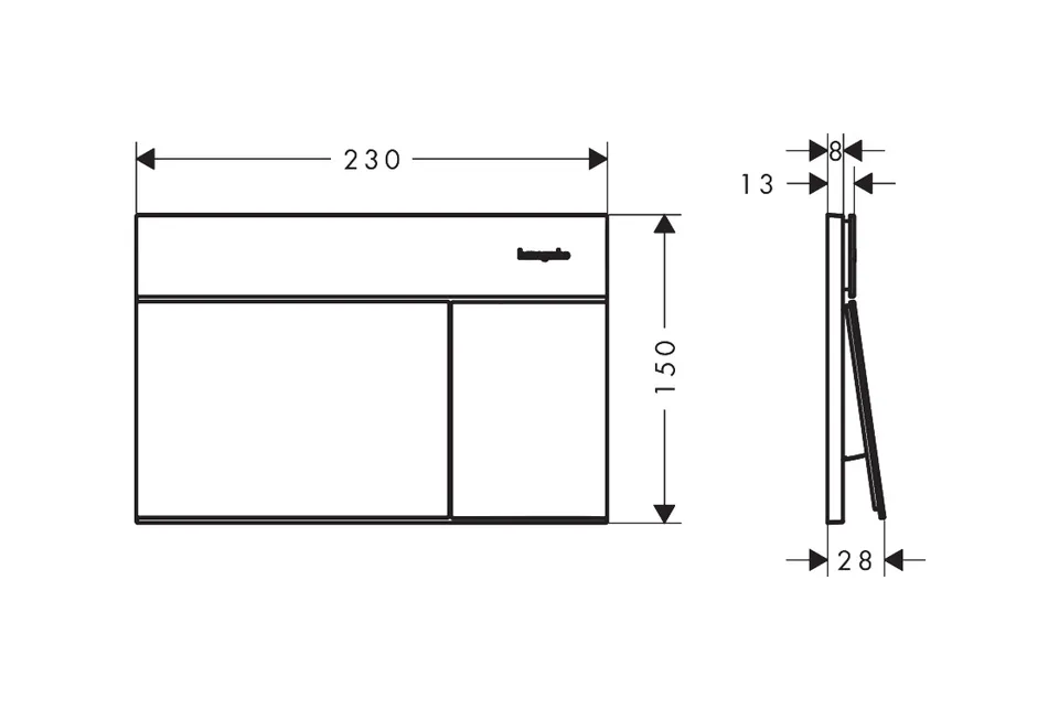 Комплект Інсталяційна система iFrame Universal + Клавіша iFrame Element E Chrome (99003000) — фото 3