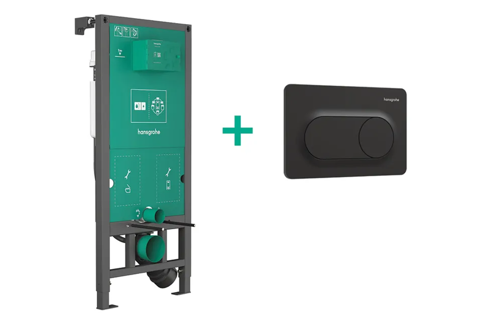 Комплект Інсталяційна система iFrame Universal + Клавіша iFrame Original S Matt Black (99002670)