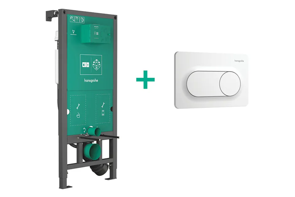 Комплект Інсталяційна система iFrame Universal + Клавіша iFrame Original S Matt White (99002700)